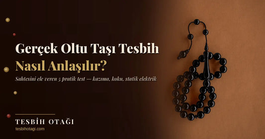 Oltu Taşı Nasıl Anlaşılır