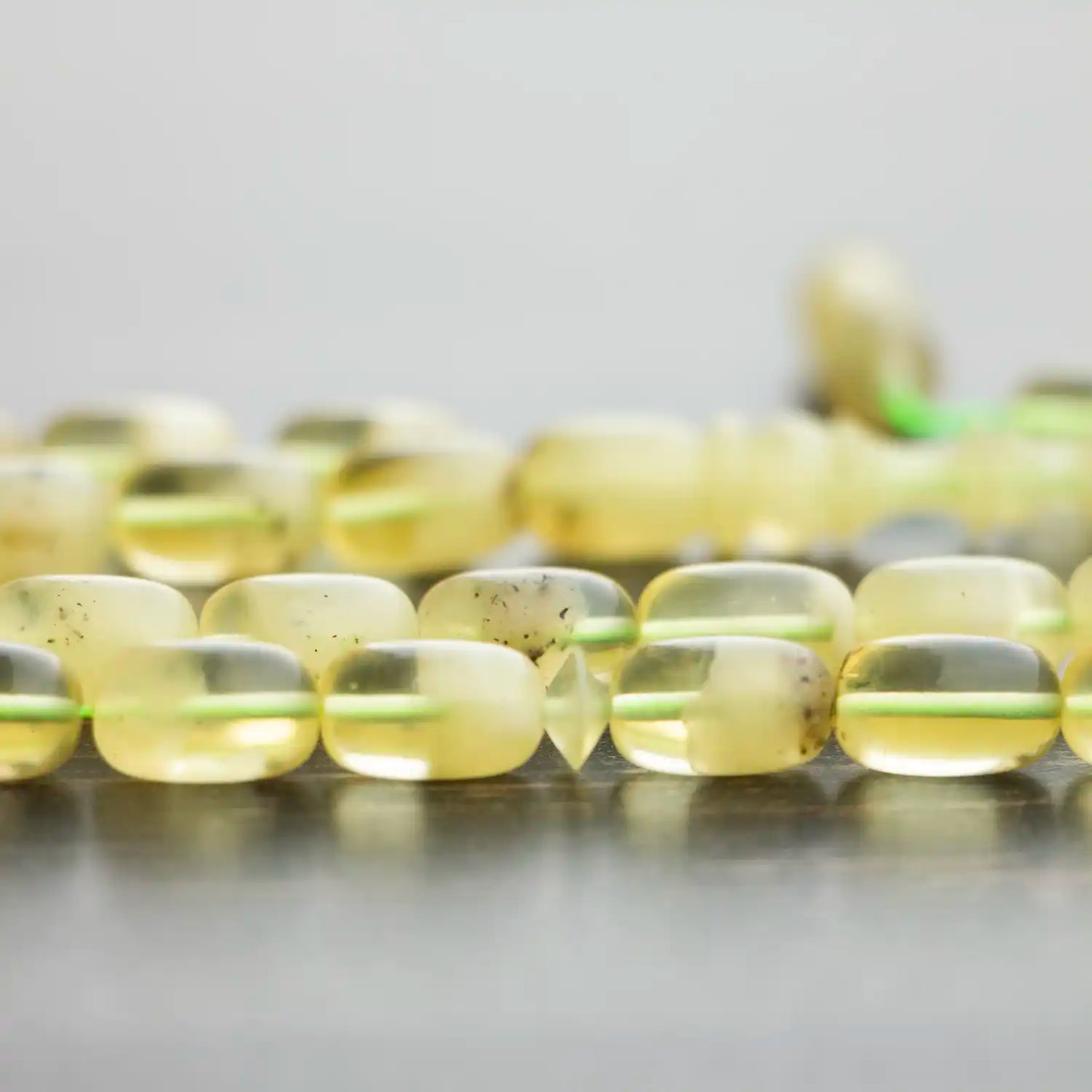 Mükellef Damla Kehribar Tesbih – Kapsül Kesim | Usta Yapımı